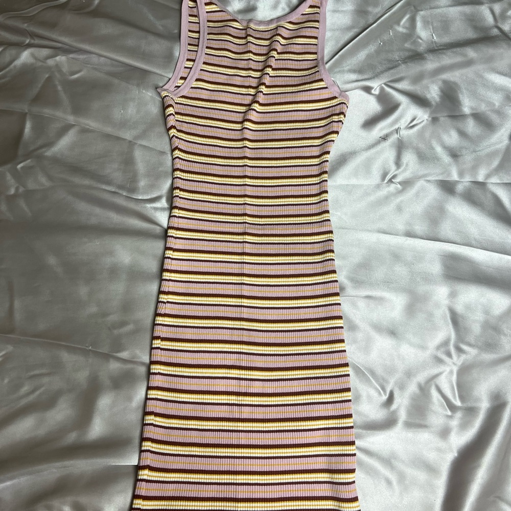 Striped Mini Dress 🍭 - Picture 2 of 3